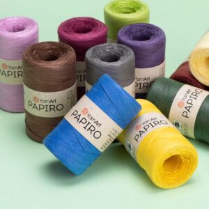 Papiro YarnArt Νήμα Πλεξίματος 100% Raffia Paper